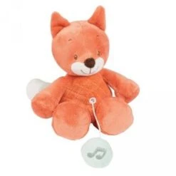 Nattou Peluche Bébé Mini Musical Oscar Le Renard