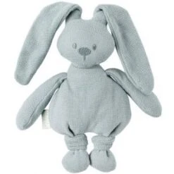 Nattou Peluche En Tricot Lapin Vert-de-gris Lapidou (36 Cm)
