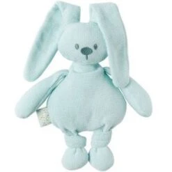 Nattou Peluche En Tricot Lapin Vert Menthe Lapidou (36 Cm)