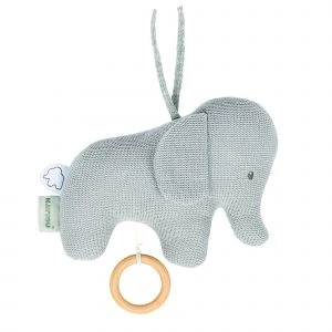 Nattou Tembo Petite Peluche Musicale Tricot - Gris 3 Nattou Tembo Petite Peluche Musicale Tricot - Gris