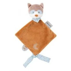 Nattou Mini Doudou Bob Raton Laveur - Orange