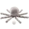 Nattou Peluche Musicale Poulpe, Mélodie "La-Le-Lu", Pour Nouveaux-Nés Et Bébés Prématurés, 23 Cm, Lapidou, Gris -Nattou 5181693 0