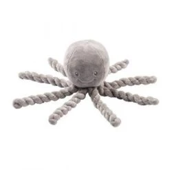 Nattou Lapidou Peluche Poulpe - Gris