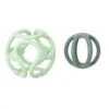 Nattou Set De 2 Balles Silicone - Menthe 2 Nattou Set De 2 Balles Silicone - Menthe -Nattou 5419640 0