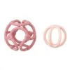 Nattou Set De 2 Balles Silicone - Rose 1 Nattou Set De 2 Balles Silicone - Rose -Nattou 5419641 0