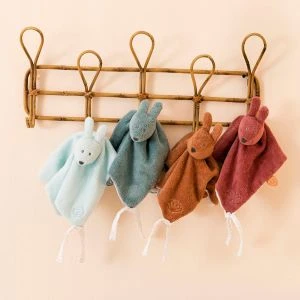 Nattou Doudou Lapin Vert Menthe Plat - Susie Et Bonnie 3 Nattou Doudou Lapin Vert Menthe Plat - Susie Et Bonnie