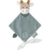 Nattou Doudou Mini Girafe Plat Luna & Axel - Vert/Beige