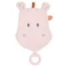 Nattou Doudou Hippopotame Susie + Anneau De Dentition En Silicone 30 Cm - Rose -Nattou 7292781 0