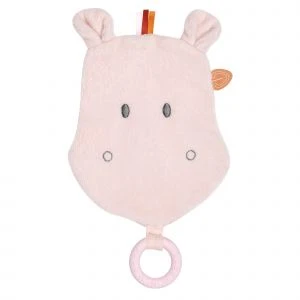Nattou Doudou Hippopotame Susie + Anneau De Dentition En Silicone 30 Cm - Rose 3 Nattou Doudou Hippopotame Susie + Anneau De Dentition En Silicone 30 Cm - Rose