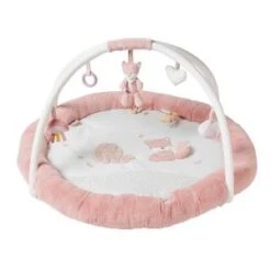 Nattou Tapis D'éveil Rond Avec Arches Alice & Pomme
