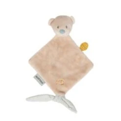 Nattou Mini Doudou Plat Jules L'ours Polaire