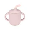 NATTOU Gobelet Avec Paille Rose Silicone -Nattou jo056475318
