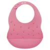 NATTOU Bavoir Imprimé Rose/fraise Silicone -Nattou jo057076407