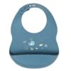 NATTOU Bavoir En Silicone Bleu Infini -Nattou jo057076414
