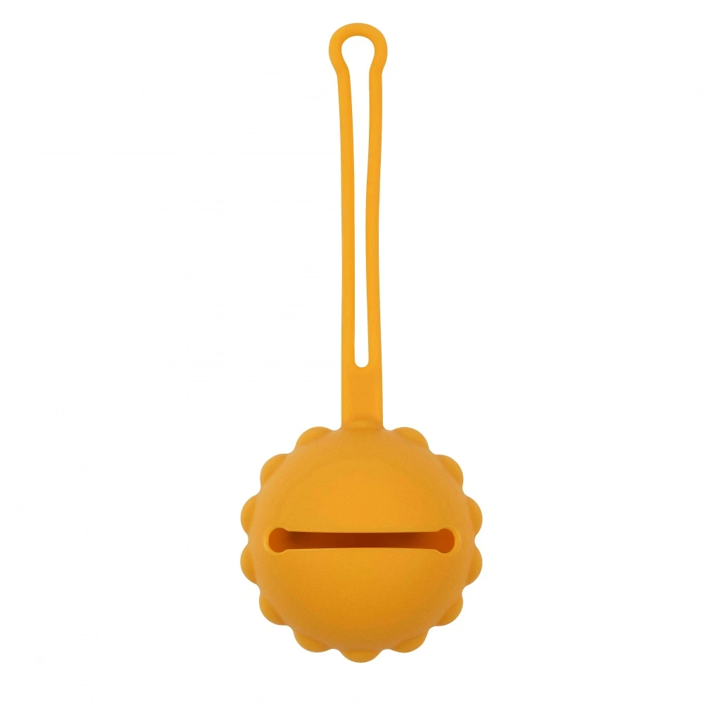 NATTOU Boite Sucette Silicone Jaune 3 NATTOU Boite Sucette Silicone Jaune