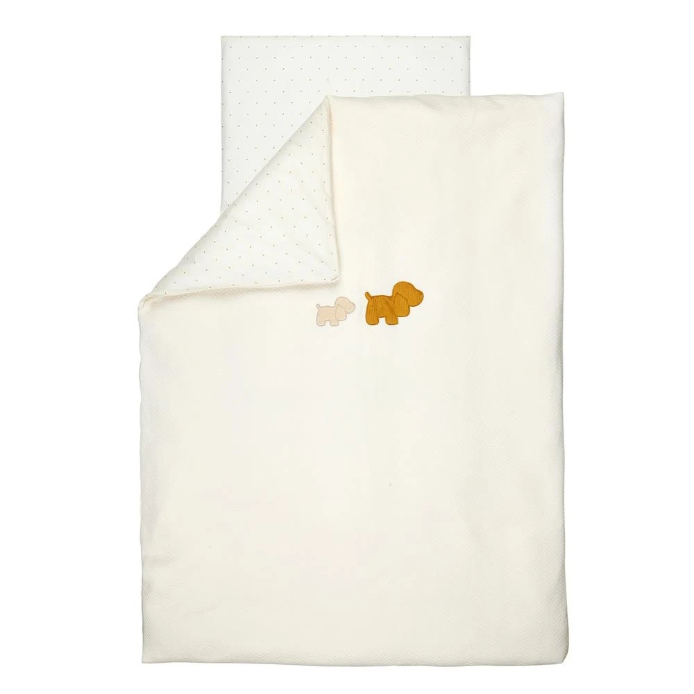 NATTOU Housse De Couette 100 X 140 Cm + Taie D'oreiller Charlie 3 NATTOU Housse De Couette 100 X 140 Cm + Taie D'oreiller Charlie