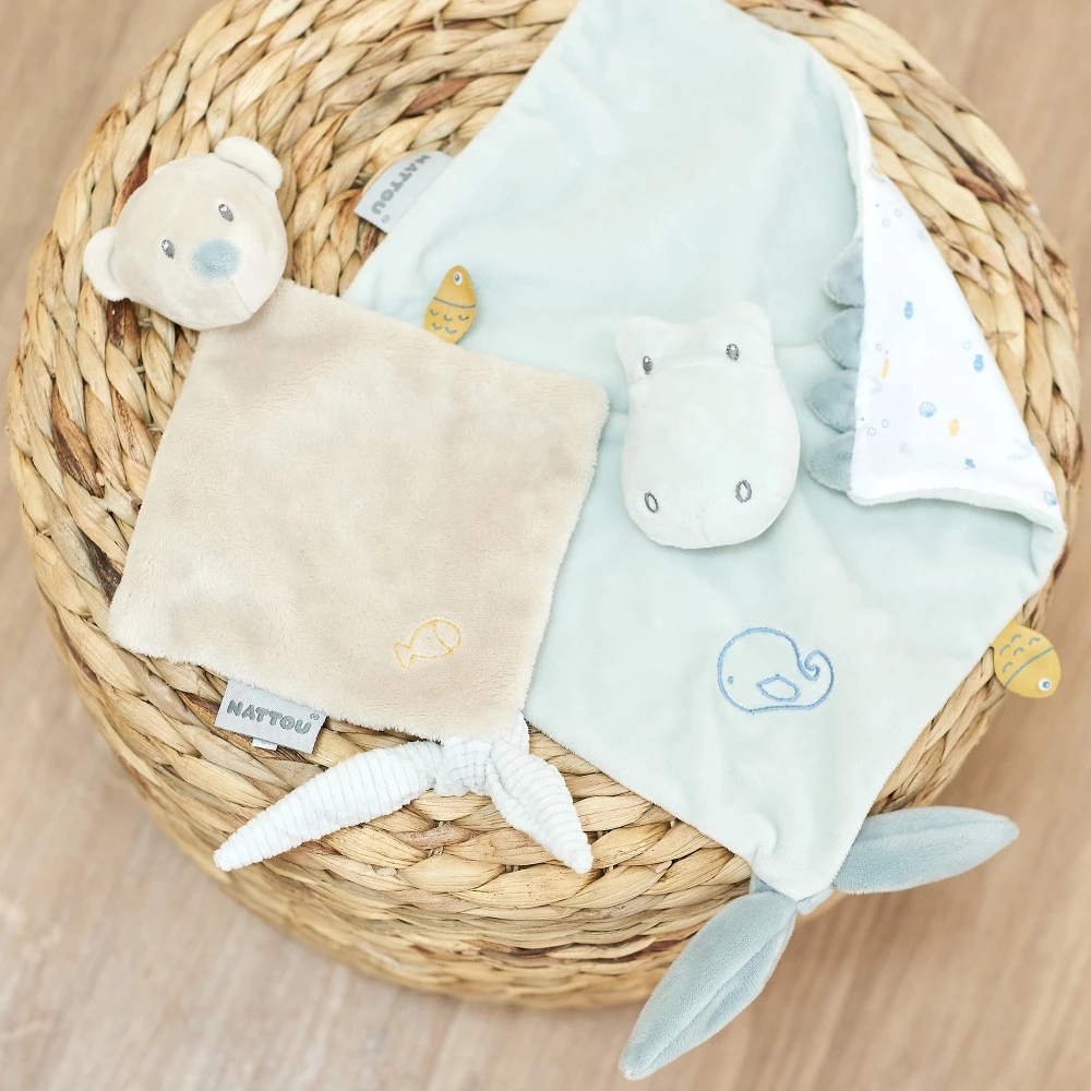 NATTOU Doudou Plat Roméo Croco 4 NATTOU Doudou Plat Roméo Croco – Image 2