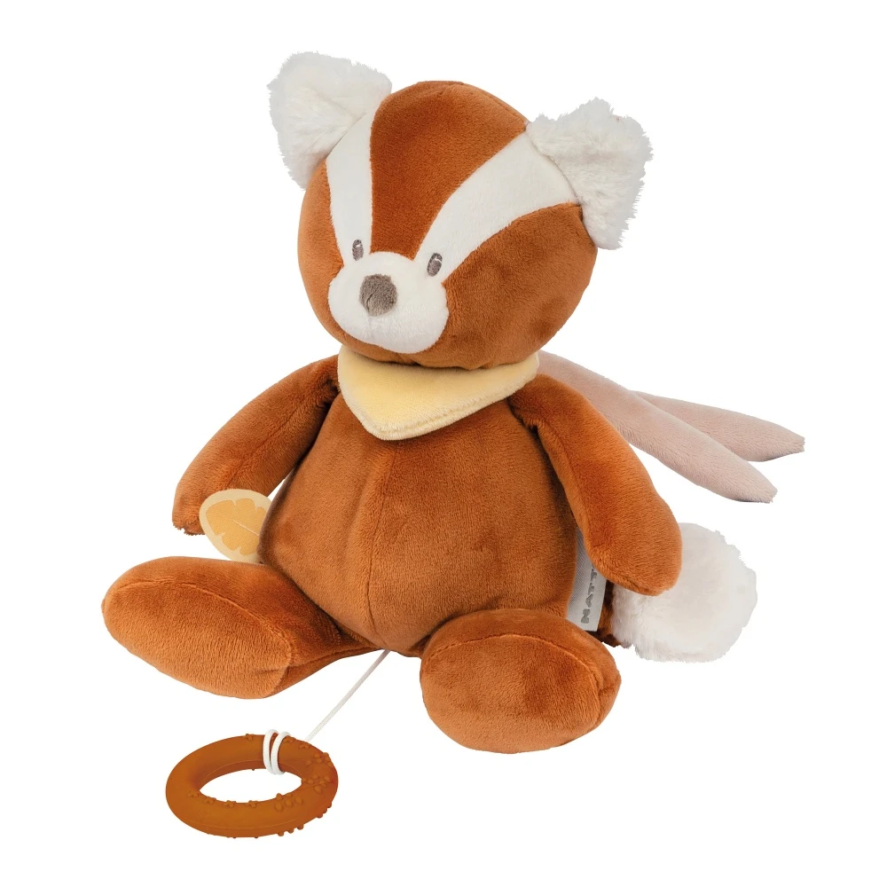 NATTOU Peluche Musicale Boris Le Panda Roux 3 NATTOU Peluche Musicale Boris Le Panda Roux