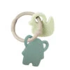 NATTOU Anneau Dentition Silicone Elephant Et Canard Anneau Gris 2 NATTOU Anneau Dentition Silicone Elephant Et Canard Anneau Gris -Nattou jo083179669