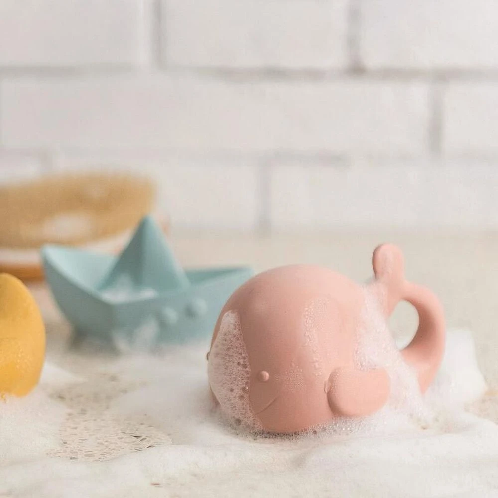 NATTOU Baleine Caoutchouc Rose 4 NATTOU Baleine Caoutchouc Rose – Image 2