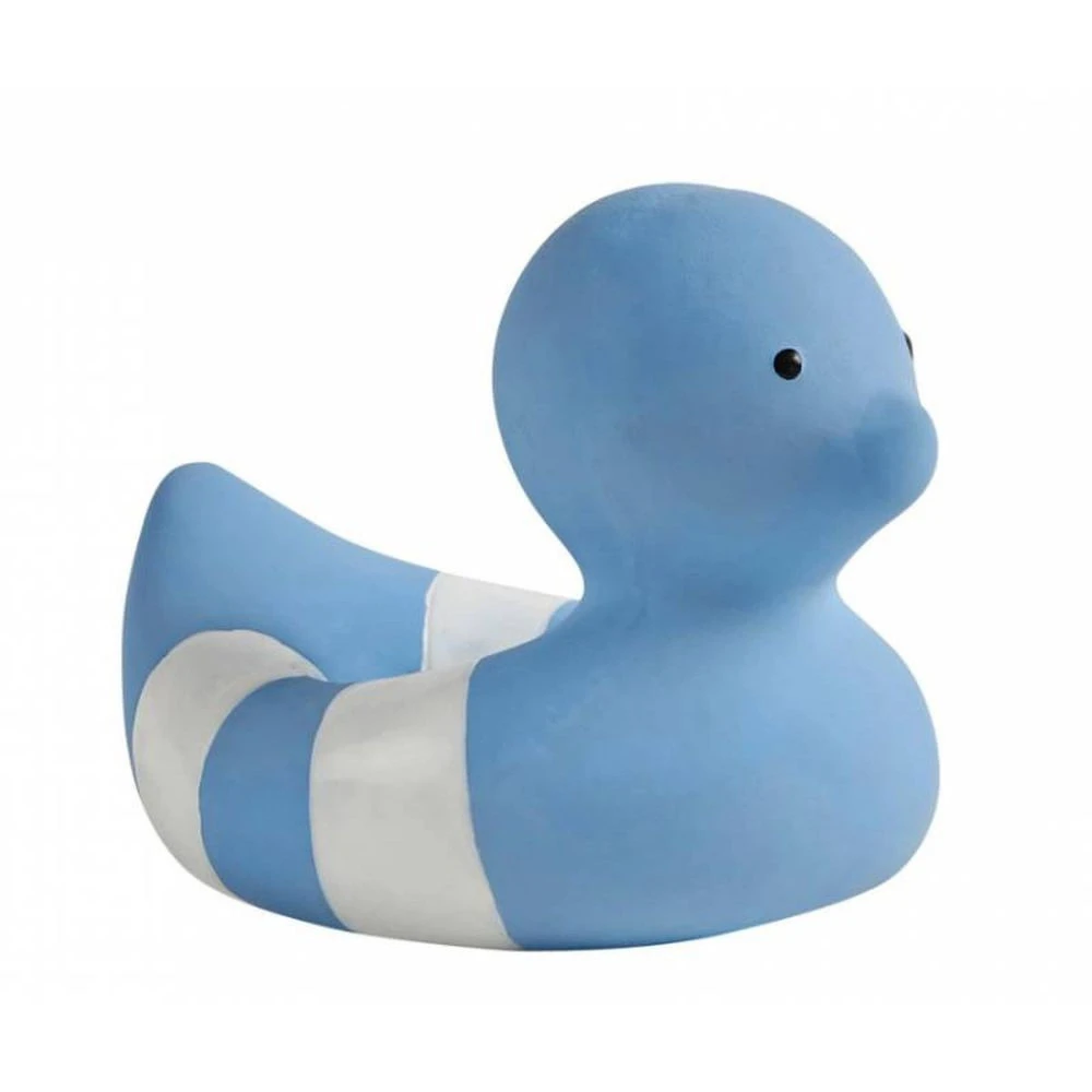 NATTOU Canard Bouée Caoutchouc Bleu 3 NATTOU Canard Bouée Caoutchouc Bleu