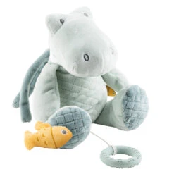 Nattou 27 NATTOU Peluche Musicale Roméo Le Croco