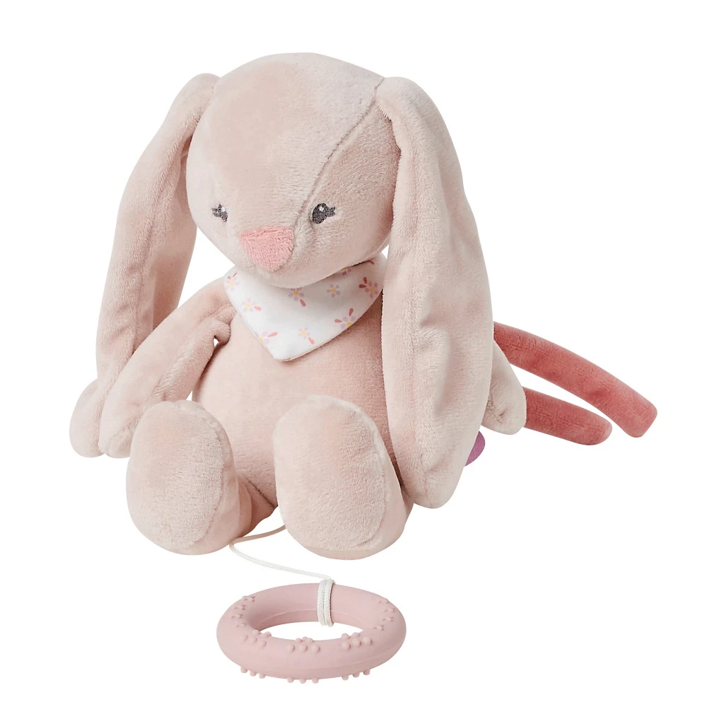 NATTOU Mini Peluche Musicale Pomme Le Lapin 3 NATTOU Mini Peluche Musicale Pomme Le Lapin