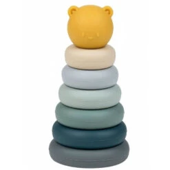 NATTOU Culbuto Empilable Ours Gris Silicone