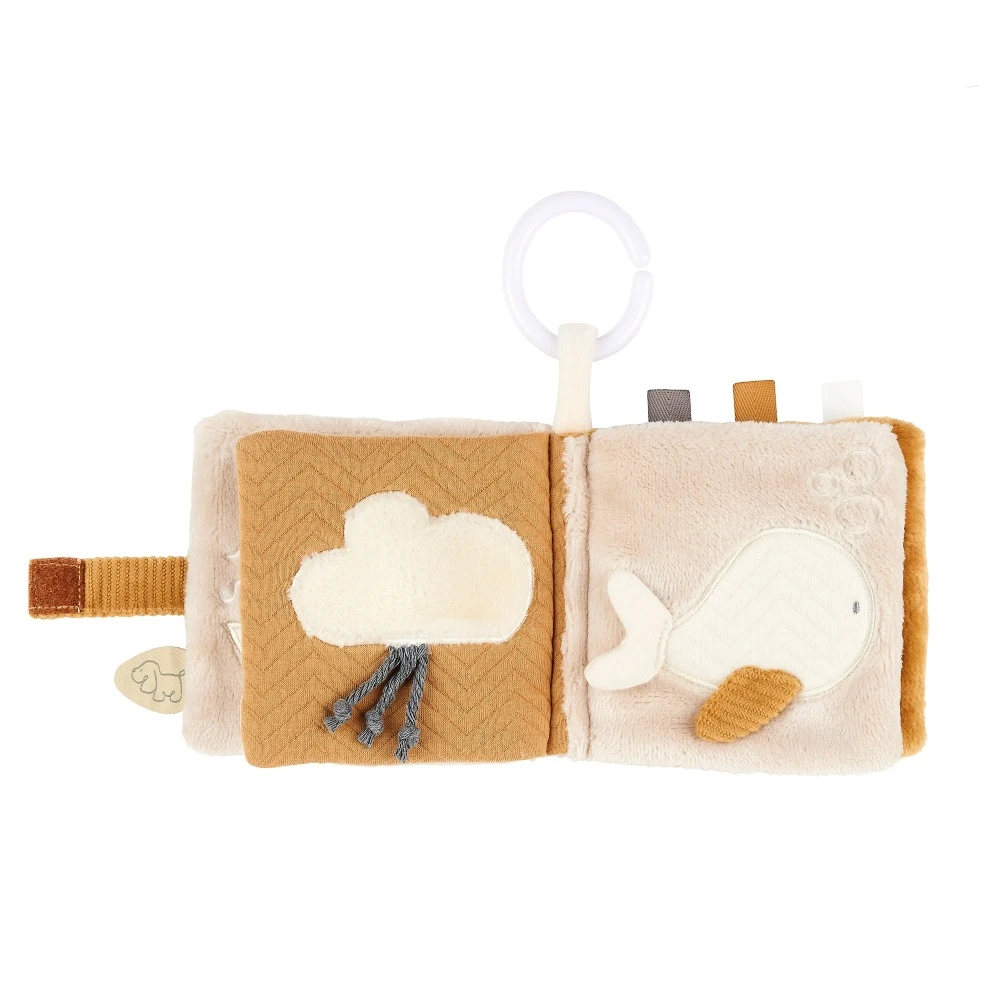 NATTOU Livre D'éveil En Tissu Charlie 4 NATTOU Livre D'éveil En Tissu Charlie – Image 2